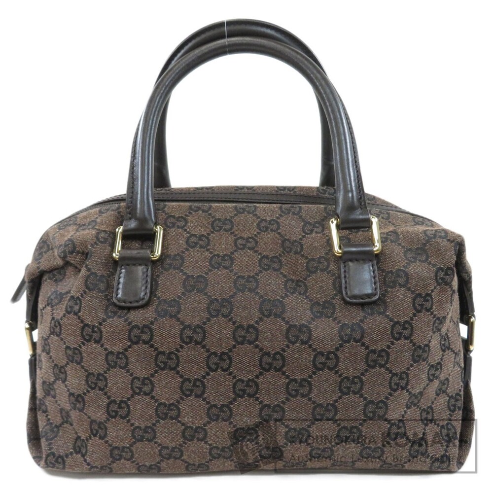 Gucci Boston bag brown monogrammed canvas Shoulder Bag